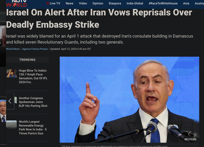 Did Israel attack Iran’s embassy?