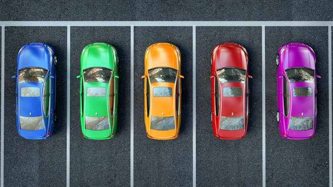 What is the rarest car color?