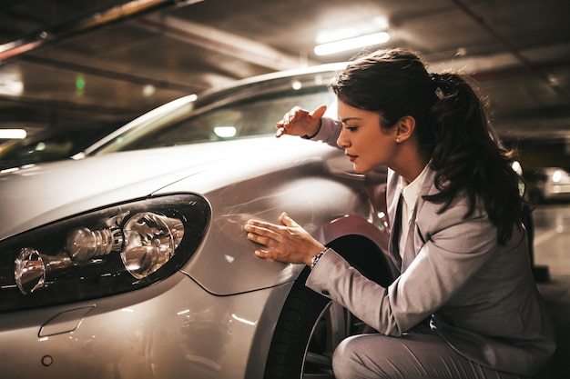 How do you feel when someone bumps your car and runs?