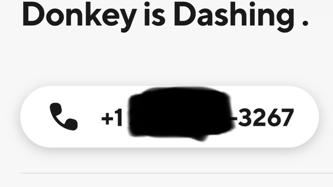 Would you eat your food if it said the delivery driver’s name is Donkey?