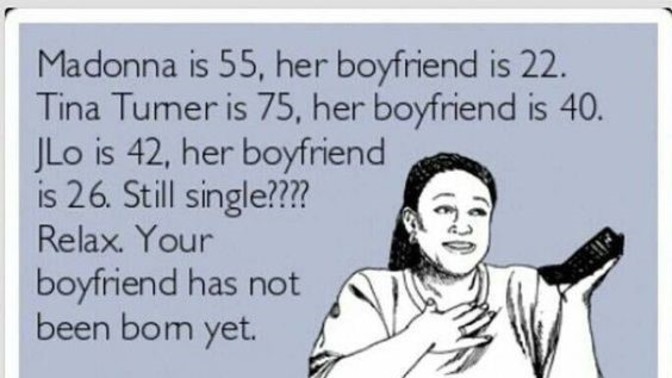 Older single women, are you afraid you will never get a boyfriend?
