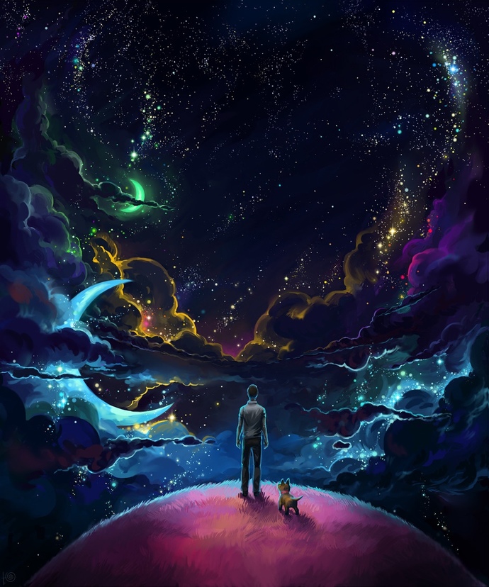 If you could create your own world to escape to anytime, what would it be like?⭐️?