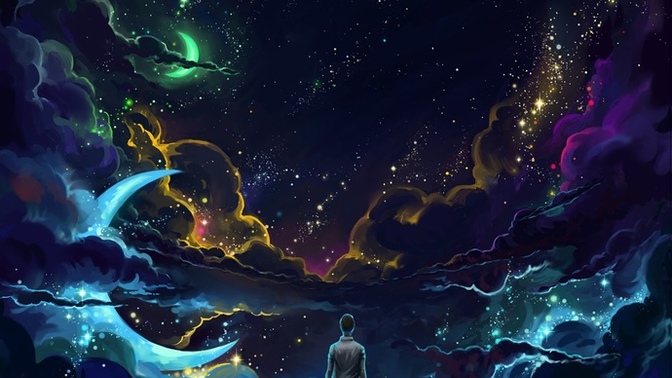 If you could create your own world to escape to anytime, what would it be like?⭐️?