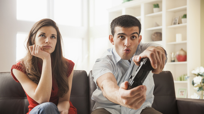 Why my boyfriend gets really angry when he plays video games?