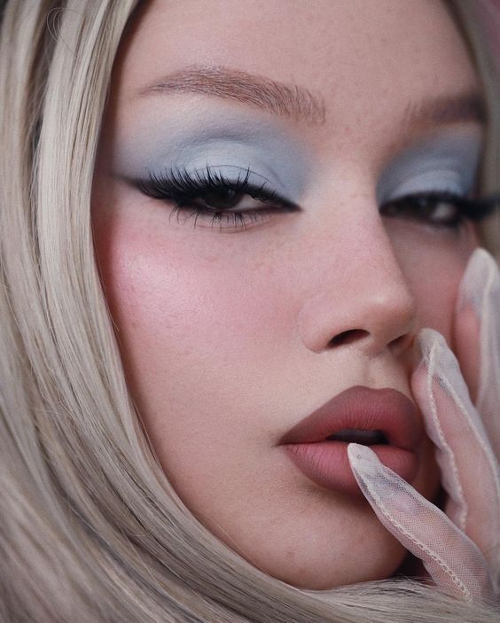 Which blue eyeshadow do you consider to be the boldest?