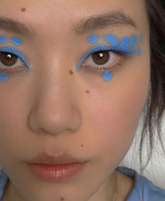 Which blue eyeshadow do you consider to be the boldest?