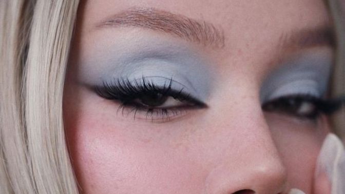 Which blue eyeshadow do you consider to be the boldest?