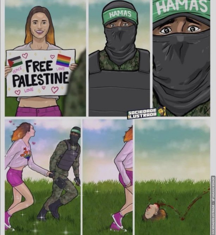 Why do some Homosexuals or LGBTQ+ allies support the Palestine?