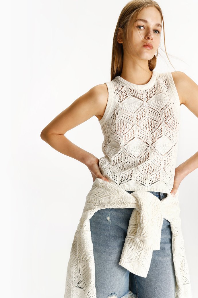 Would you dare to wear this top on bare chest?