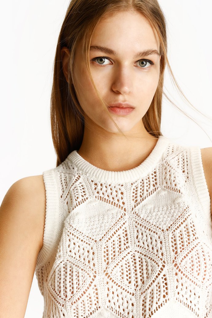 Would you dare to wear this top on bare chest?