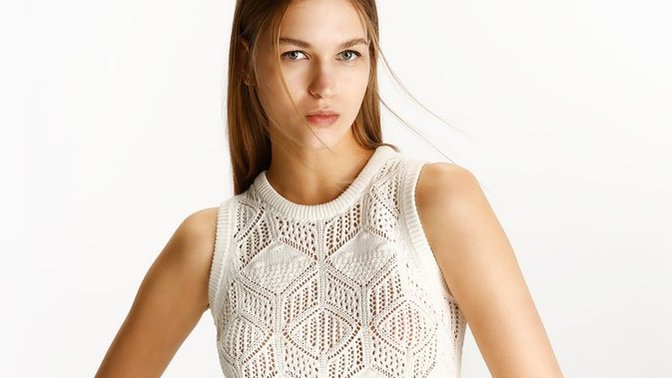 Would you dare to wear this top on bare chest?