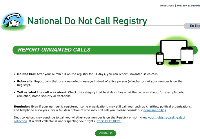 How do you deal with persistent telemarketers?