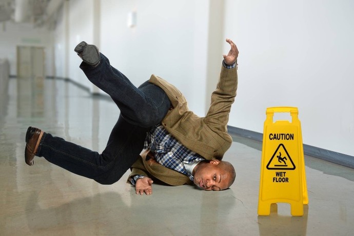 Do you find it funny when people fall?