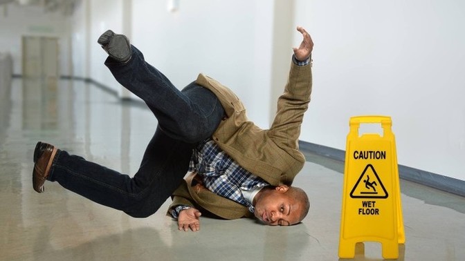 Do you find it funny when people fall?