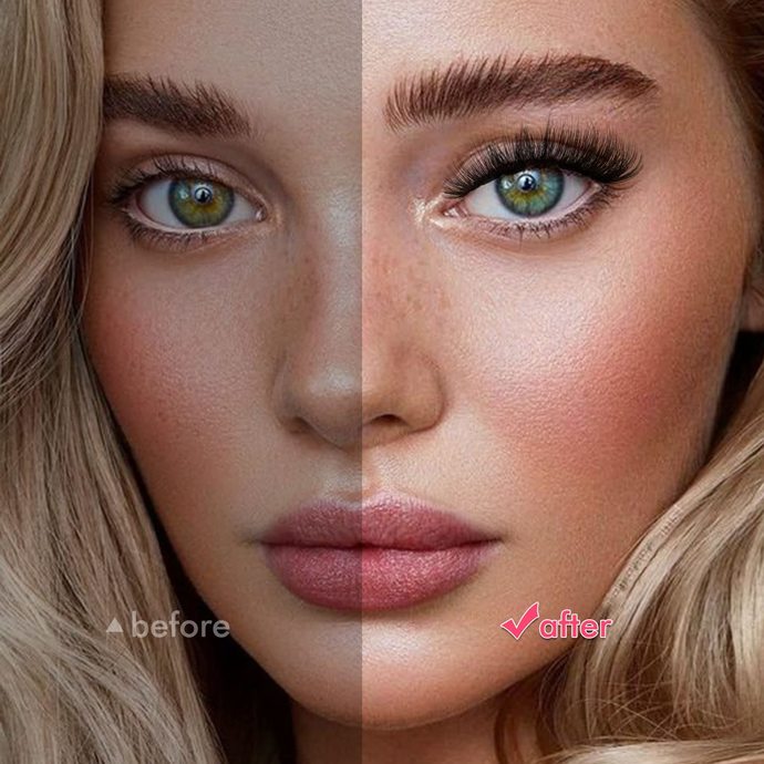 Do you wear artificial eyelashes or are you all natural? Guys, are you OK with artificial lashes?
