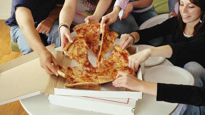 Is there always a free pizza at your work?
