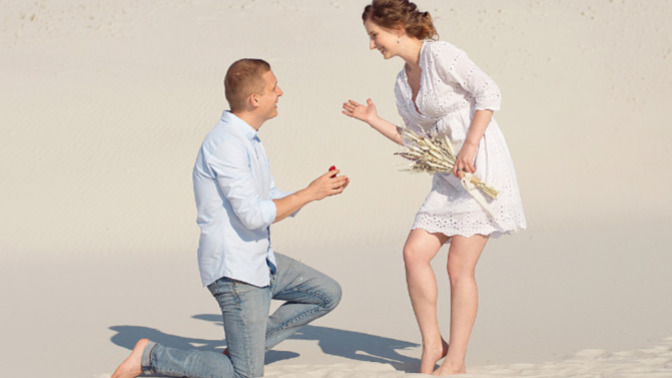 Guys, why does it take so long for you to propose?