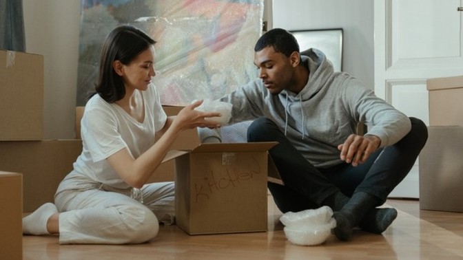 Taking a big step. After how long did you move in with your partner?