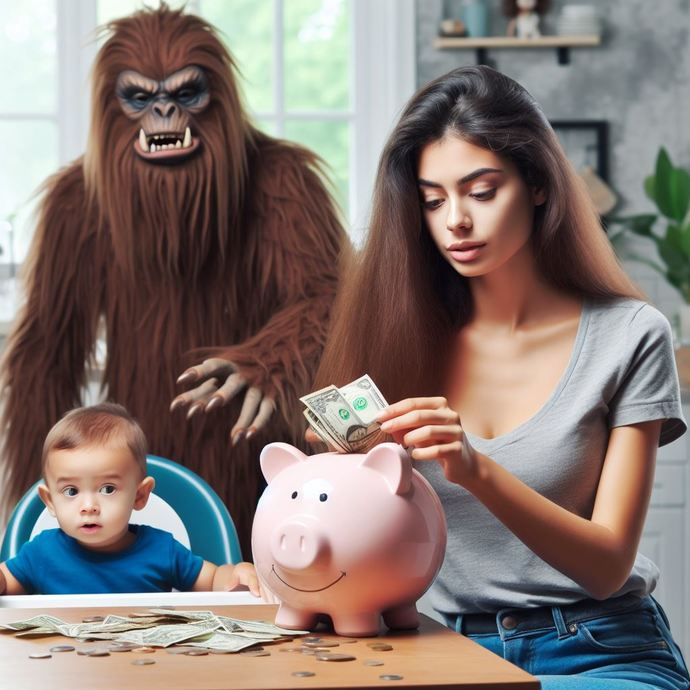 If you could save 50% by hiring a sasquatch to babysit your kids, would you do it?