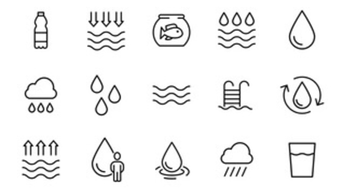 Why is there this difference with water?