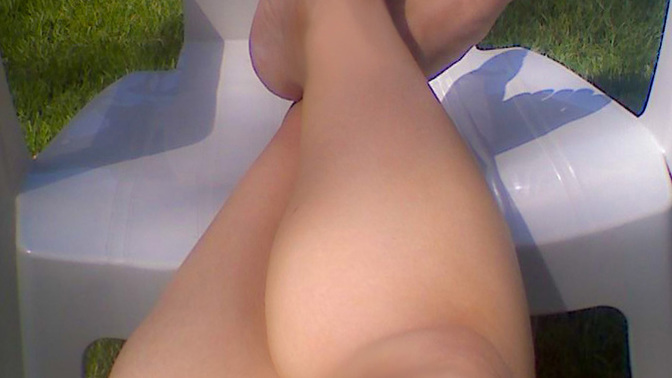 Guys, what do you think of my mature wife's legs?