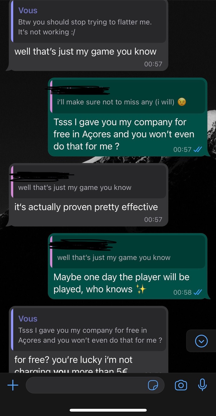 How to know if the guy is a player ?