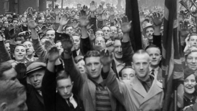 Does saying you can't be patriotic unless you support a particular party or candidate smack of fascism?