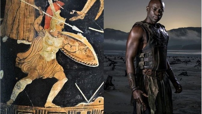 Do you believe it's okay if Zeus is portrayed as a black man?