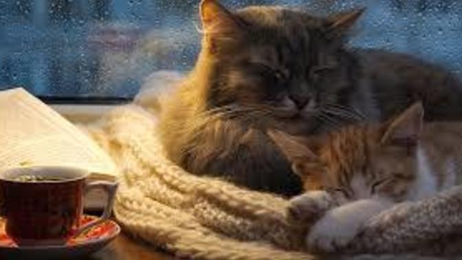 Do grey rainy days make you want to curl up and take a nap?
