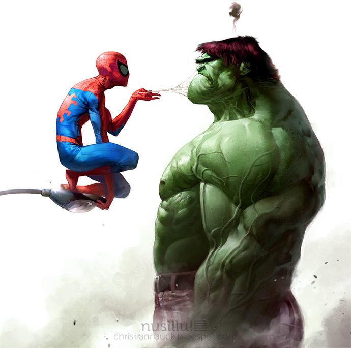 If Spider-Man were to go ahead and fight Hulk, not holding back, do you think he’d be able to knock him out?