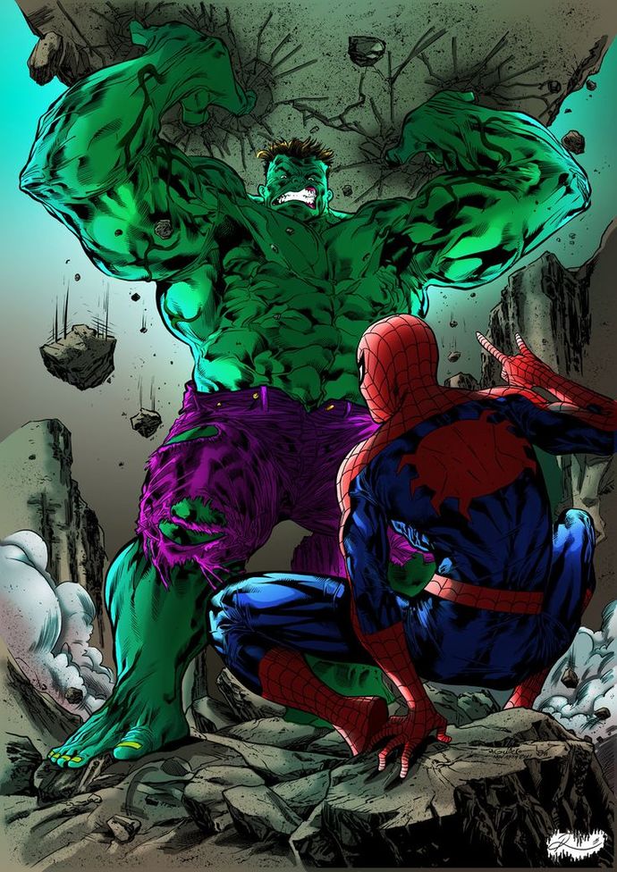If Spider-Man were to go ahead and fight Hulk, not holding back, do you think he’d be able to knock him out?