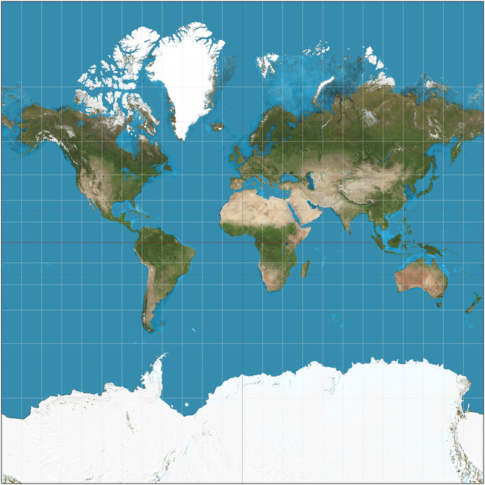 Proof that Antarctica is the largest continent