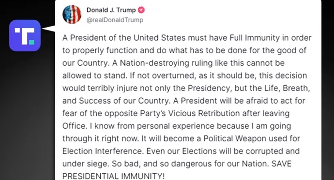 How does this Trump turd read to you?