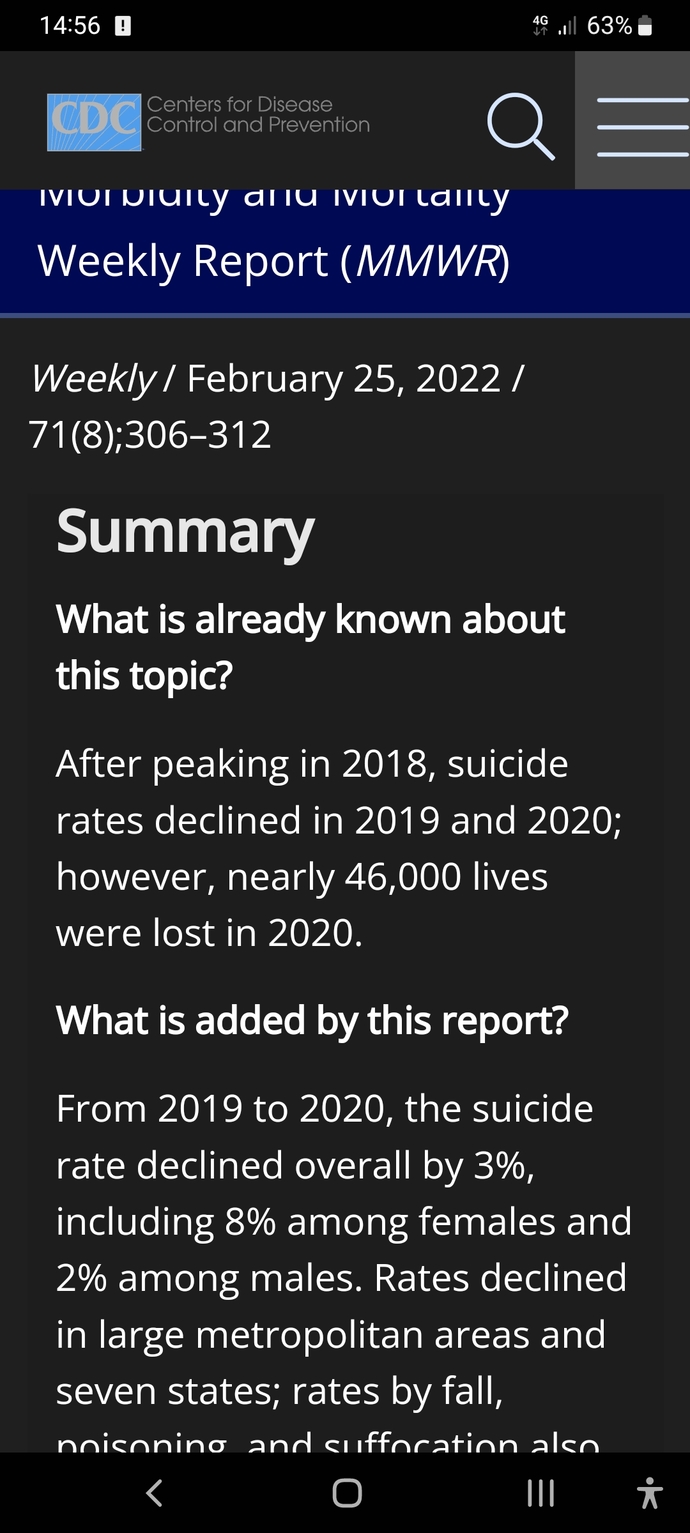 significantly less lady suicide when trump ruled