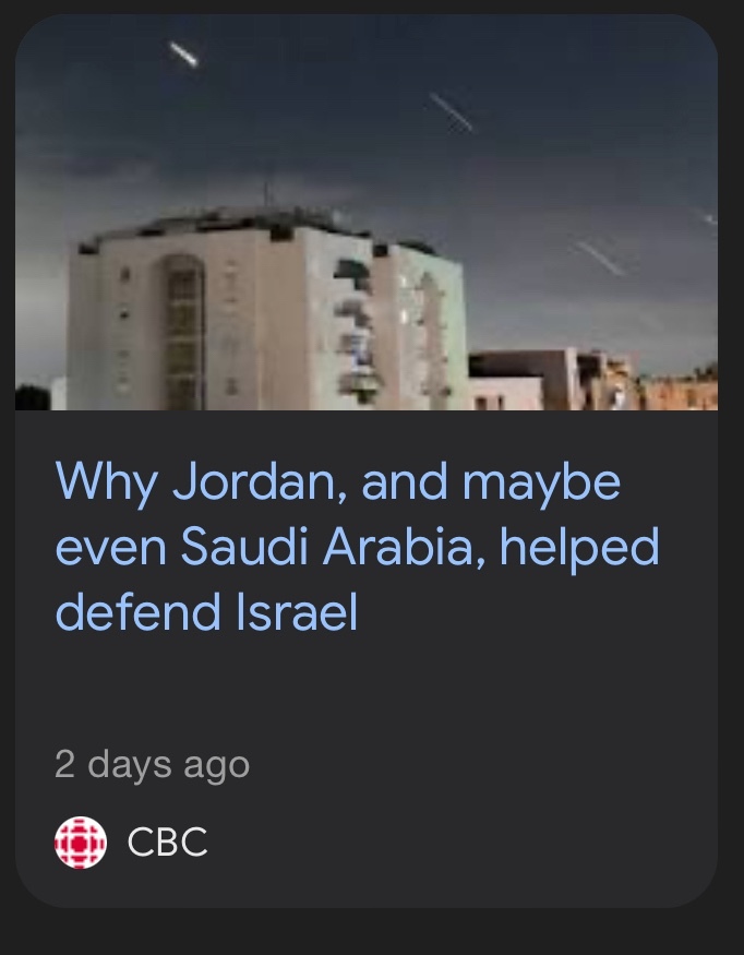 Did you know Arab countries helped Israel shoot down Iran’s missiles?