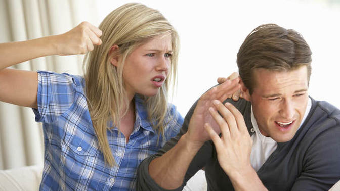 What do you do when a woman assaults you?