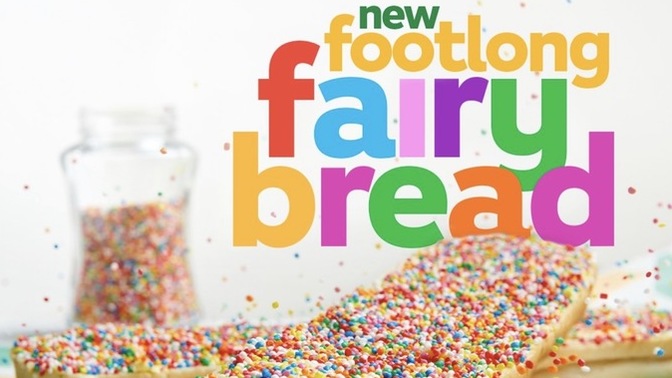 Subway footlong fairy bread: Yay / Nay?