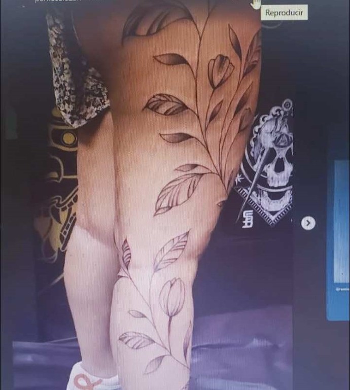 Do you find this tattoo tacky for a woman or for anyone?
