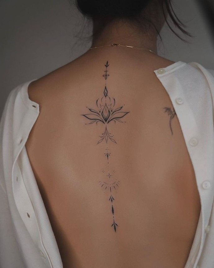 Do you find this tattoo tacky for a woman or for anyone?