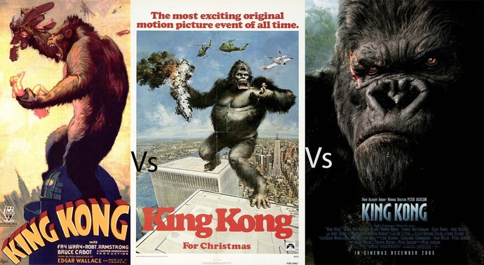 Whats the best? 1. King Kong (1933) 2. King Kong (1976) or 3. King Kong (2005)?