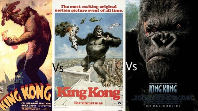What's the best? 1. King Kong (1933) 2. King Kong (1976) or 3. King Kong (2005)?