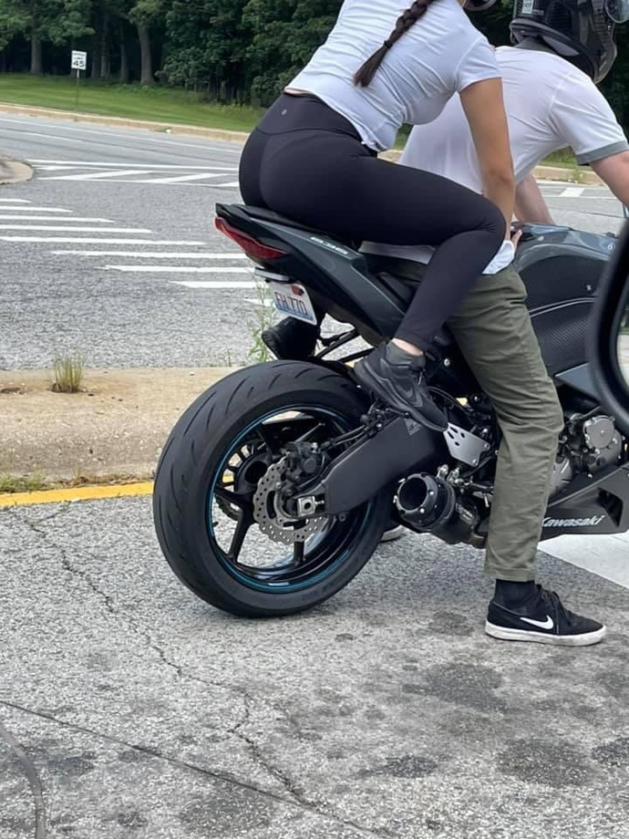 Do girls care if their thongs/panties show on the back of bikes?