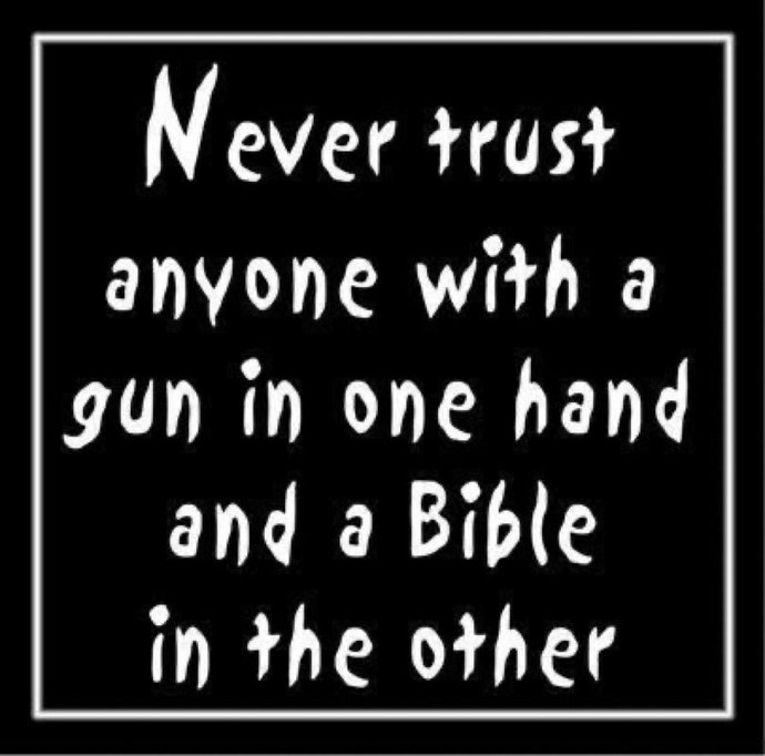 Are Republicans pro-guns because, (as we all know), they would lack the courage to do anything without them?