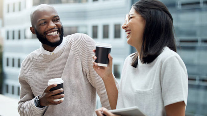 Do women feel more comfortable interacting with married men versus single men at work?