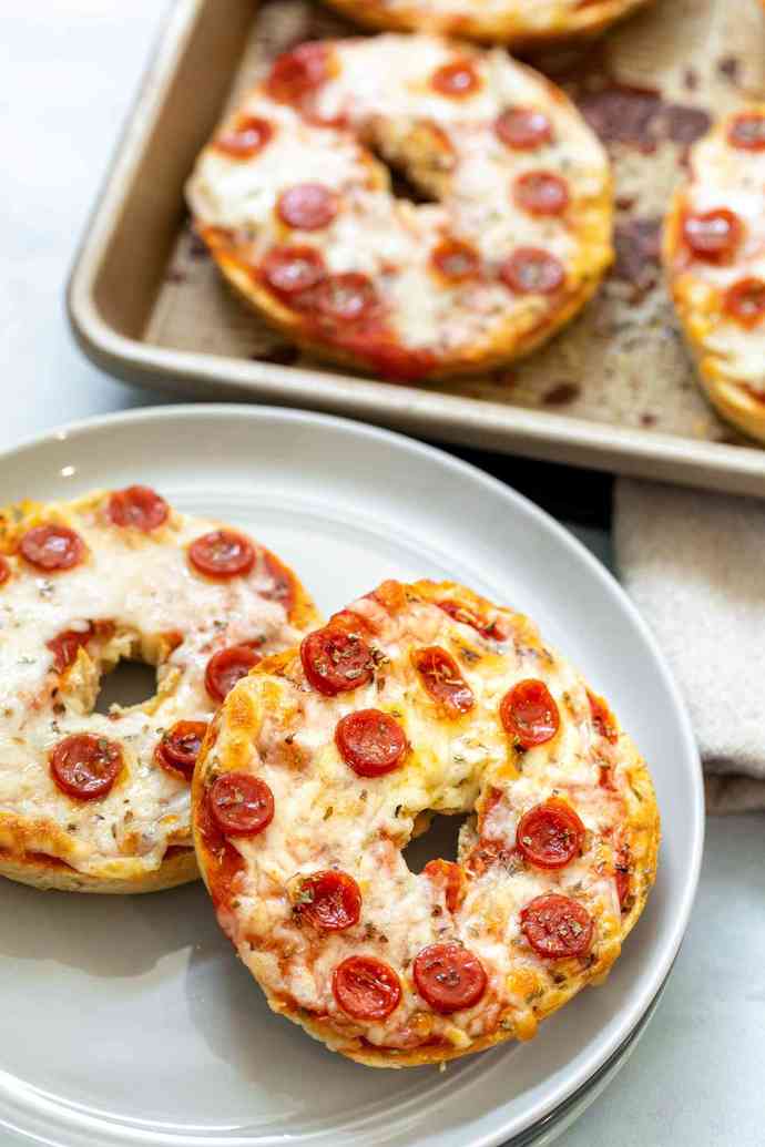 Would eat homemade pizza bagels?