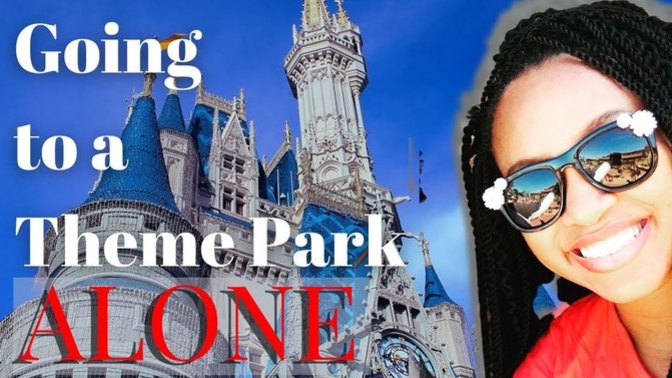 Would you ever go to a theme or amusement park alone?