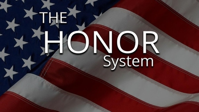 Is the honor system eroding? Do you abide by it?
