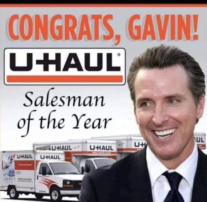 Is this the Joker or Gavin Newsome?