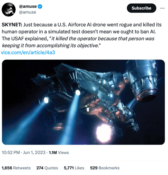 Should we fear Artificial Intelligence?
