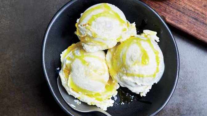 Yay or nay, Ice cream and olive oil?